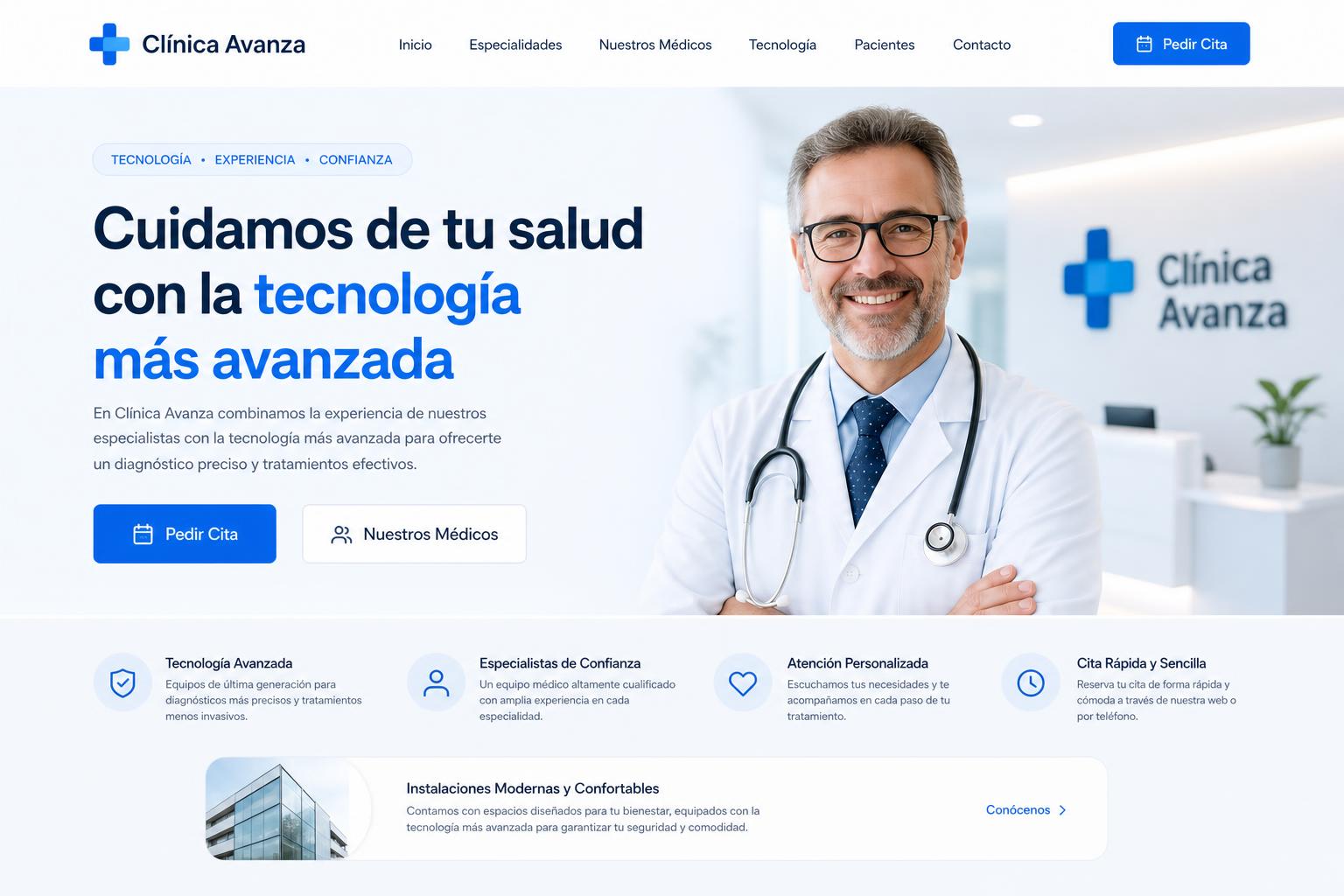 Web para clínica